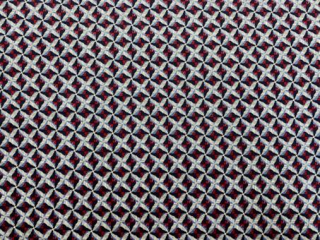 Satin-Stretch  Karo marine-rot nur solange Vorrat reicht! 