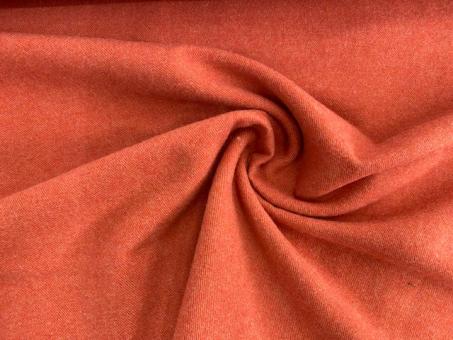 Woll-Walk  Uni lachs-orange 
