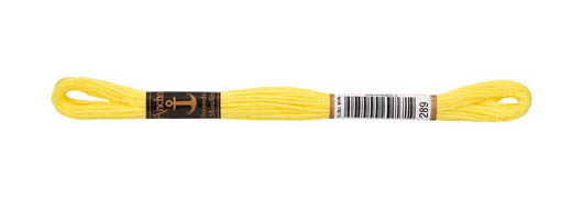 Sticktwist 8m kanariengelb 