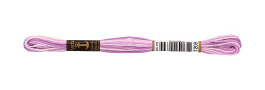 Sticktwist 8m   Multicolor rose ombre 