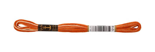 Sticktwist 8m   Multicolor braun ombre 