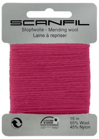 Stopfwolle Scanfil Co. 57 burgund 