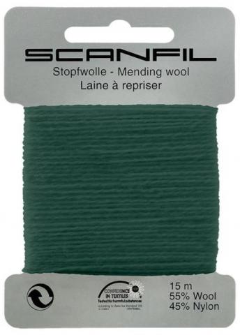 Stopfwolle Scanfil Co. 76 dunkelgrün 