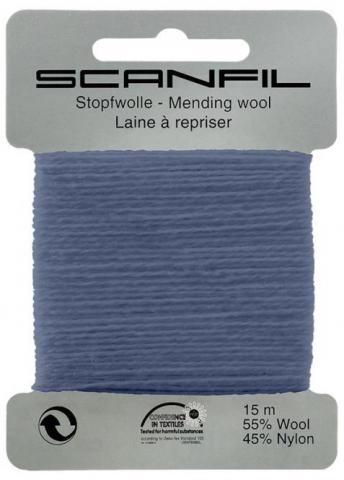 Stopfwolle Scanfil Co. 109 blaugrau 