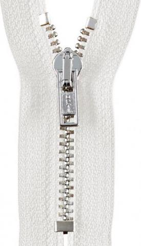 M40 Metall silber n.teilbar 10cm Farbe: weiß 