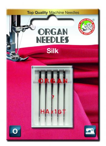 Organ SILK Nähmaschinennadeln 