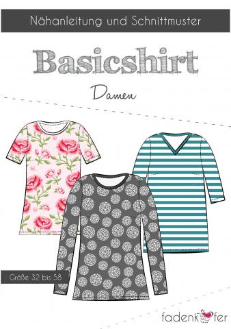 Basicshirt Damen von Fadenkäfer 