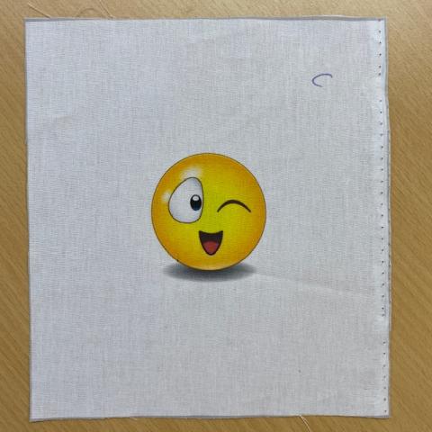 Smiley Rapport 18,5 x 20,5cm 