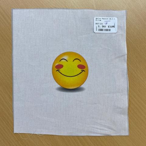 Smiley Rapport 18,5 x 20,5cm 