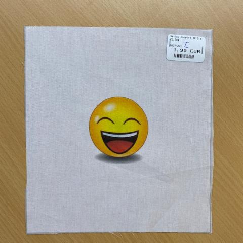 Smiley Rapport 18,5 x 20,5cm 