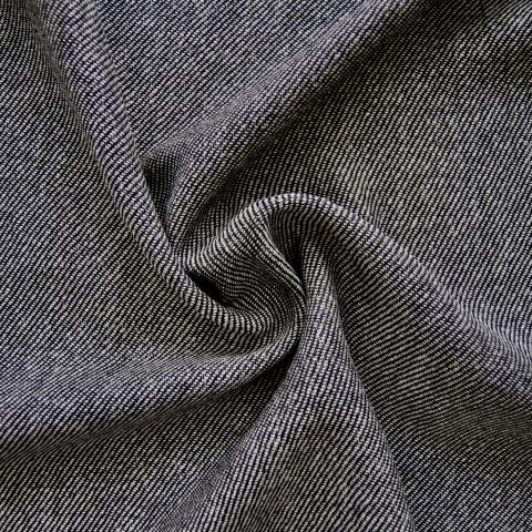 Woll-Tweed schwarz-weiß 