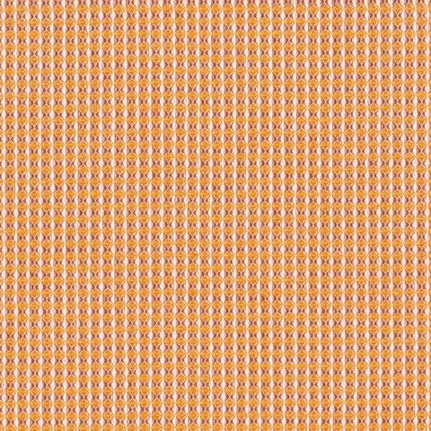Waffel Karo 2-farbig orange 