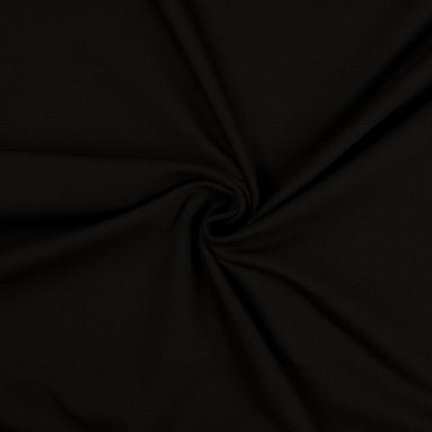 BW-Jersey elast.  Ökotex Standard 10 schwarz 