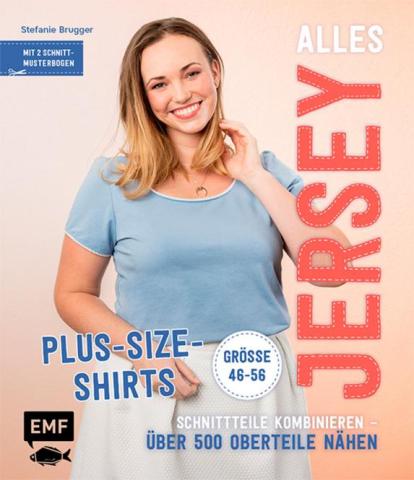 Alles JERSEY Plus Size Shirts Gr. 46-56 