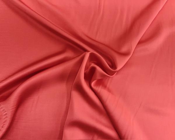 Viskose-Satin coral 